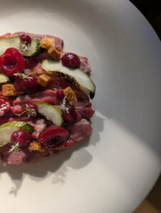 Canard | Cerises | Concombre